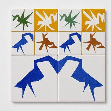 Wanddecoratie - Frankrijk - faience-tegels