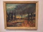 Johan G Vogel (1828 -1915) - Expressionistisch landschap