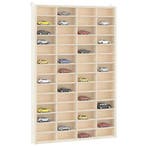 vidaXL Houten Verzamelaarsvitrine met 56 Vakken 40x4,5x60cm, Huis en Inrichting, Kasten | Wandmeubels, Verzenden, Nieuw