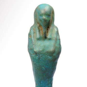 Oud-Egyptisch Faience Shabti