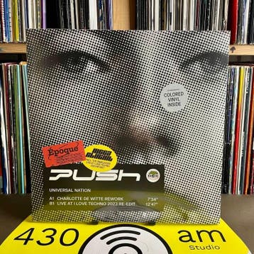 Push - Universal Nation (Charlotte De Witte Rework), Cd's en Dvd's, Verzenden, Nieuw in verpakking, 12 inch