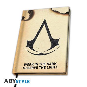 Assassins Creed Crest A5 Notebook, Ophalen of Verzenden, Nieuw