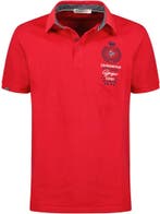 Geographical Norway Heren Expedition Polo Kauri Rood, Verzenden, Nieuw
