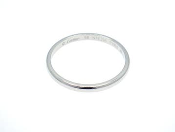 Cartier - Ring - 1895 Wedding band Ring Pt950 Platina