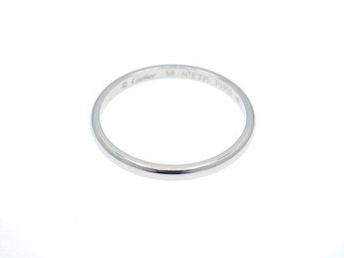 Cartier - Ring - 1895 Wedding band Ring Pt950 Platina, Bijoux, Sacs & Beauté, Bagues