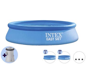 2dekans | Intex Easy Set Zwembad - Inclusief Filterpomp -, Ophalen of Verzenden, Nieuw