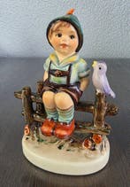 Goebel - Beeldje - Hummel Jongen en Meisje Op Hekje - TMK4 -, Antiek en Kunst