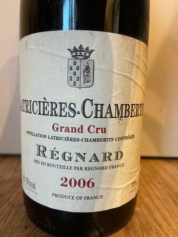 2006 Regnard - Latricières-Chambertin Grand Cru - 1 Fles