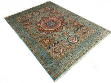 Mamluk fijn tapijt - Meesterwerk - Vloerkleed - 240 cm - 174, Huis en Inrichting, Nieuw