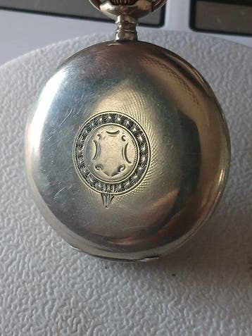 Reloj--INTAC--plata. - 1900-1949, Nieuw