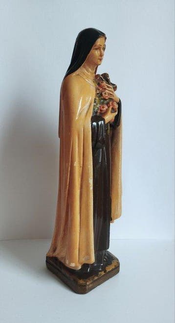 Statue, wita Teresa z Lisieux - 30.5 cm - Plâtre - 1930