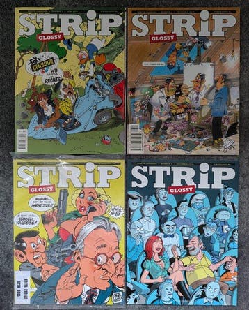 Stripglossy, Nederlands striptijdschrift inclusief, Nieuw