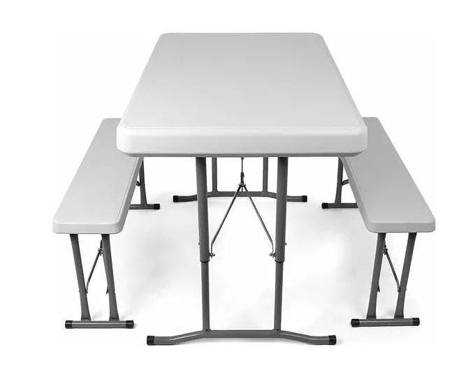 MaxxGarden Opvouwbare Picknicktafel - Biertafel met banke..., Tuin en Terras, Tuintafels, Nieuw, Ophalen of Verzenden