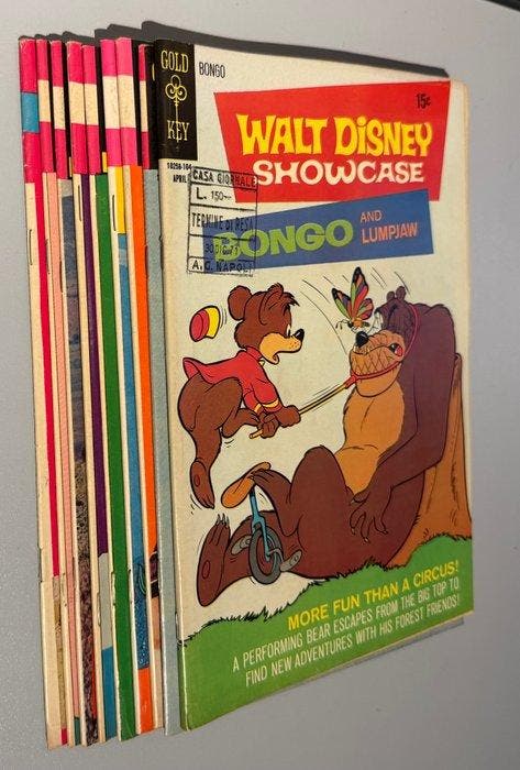 Walt Disney Showcase #3-8, 10, 11, 14 - 9 Comic - Eerste, Livres, BD | Comics