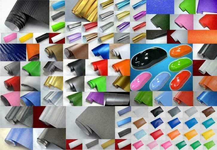 AUTOFOLIE FOLIE CAR WRAP WRAPPING MAT GLANS CARBON 3D NIEUW, Autos : Divers, Tuning & Styling, Enlèvement ou Envoi