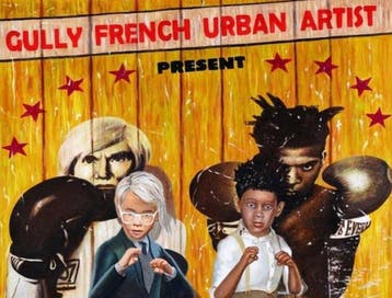 Gully (1977) - Warhol and Basquiat, ready 2 fight 2