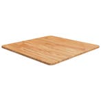 vidaXL Tafelblad vierkant 60x60x1,5 cm massief eiken, Verzenden