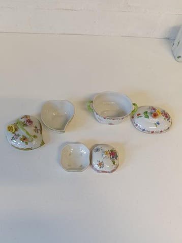 Herend - Schaal (3) - Porselein - Hand painted