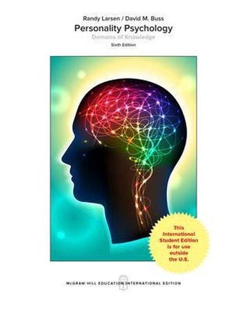 Personality Psychology 9781260083910 Randy Larsen, Boeken, Verzenden, Gelezen, Randy Larsen