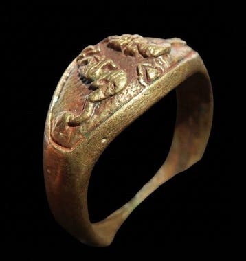 Boeddhistische ring van de Nagas Wachters: Bescherming van, Antiek en Kunst