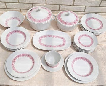 Hutschenreuther - Dessertservies (23) - Porselein -, Antiquités & Art