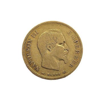Frankrijk. Napoléon III. 10 Francs 1855-A