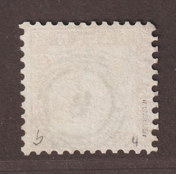 Baden 1862 - BADEN 22 b, Wappen 30 Kr. donkeroranje, netjes, Postzegels en Munten, Gestempeld