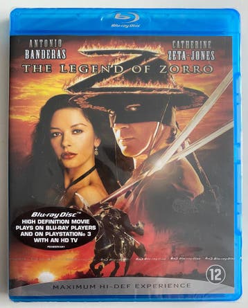 THE LEGEND OF ZORRO (IN SEAL) (BLURAY), Cd's en Dvd's, Gebruikt