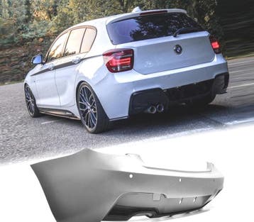 PARE CHOCS ARRIÈRE BMW F20 F21 11-15 LOOK M PERFORMANCE DOUB, Verzenden