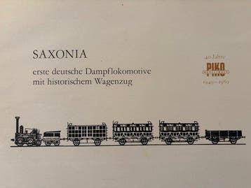 Piko H0 - Treinset (1) - Saxonia modeltreinset, Hobby en Vrije tijd, Nieuw