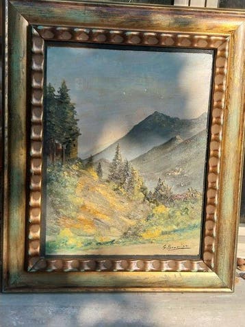 Giuseppe Bonacina (1955) - Paesaggio, Antiek en Kunst