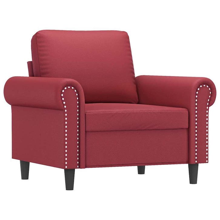 Fauteuil Wijnrood | 60cm Breed | OP = OP, Maison & Meubles, Fauteuils, Envoi
