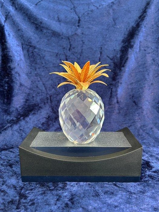 Swarovski - Beeldje - Swarovski ananas kristallen beeldje -, Antiquités & Art, Curiosités & Brocante