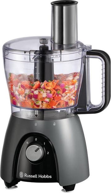 Russell Hobbs Desire Matte Charcoal Foodprocessor - 27111-56, Verzenden, Zo goed als nieuw
