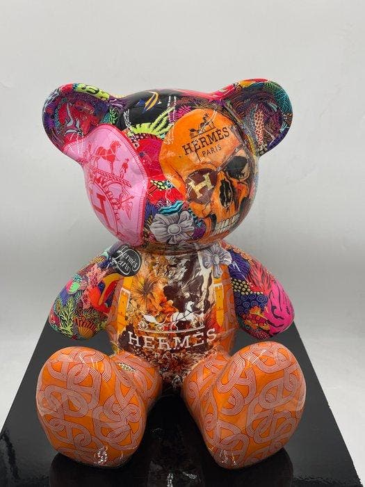 Naor - Teddy hermès pop art, Antiquités & Art, Art | Peinture | Moderne