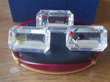 Swarovski - Figurine - Plaquetes mascarade - Cristal