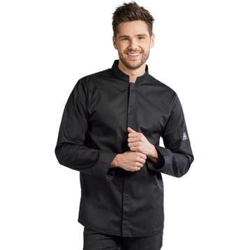 Koksbuis | SABOR | Katoen/Polyester | Zwart | Lange Mouw, Verzenden
