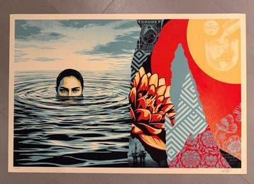 Shepard Fairey (OBEY) (1970) - Ominous Ripples