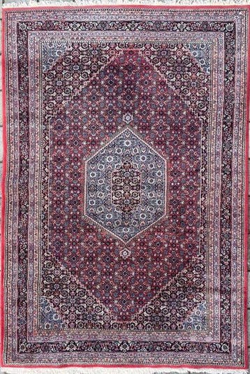 Indo Design tapis - NETTOYÉ - noué à la main - laine - Inde, Huis en Inrichting, Stoffering | Tapijten en Vloerkleden, Nieuw