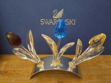 Swarovski - Beeldje - Verlengingsgeschenk tulpen - Kristal