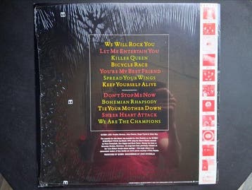 Queen - Queen Live ~Japanese 1st Pressing - Top Conditions!, CD & DVD