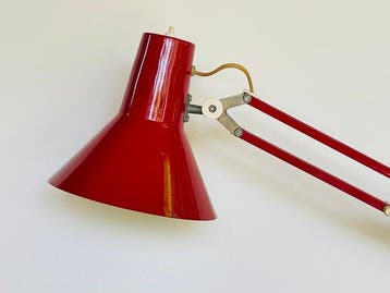 Lamp - Metaal - Architect bureaulamp, Antiek en Kunst