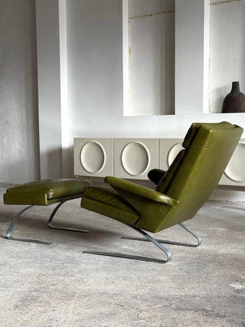 Cor - Reinhold Adolf - Fauteuil - Schommelstoel - Leder,