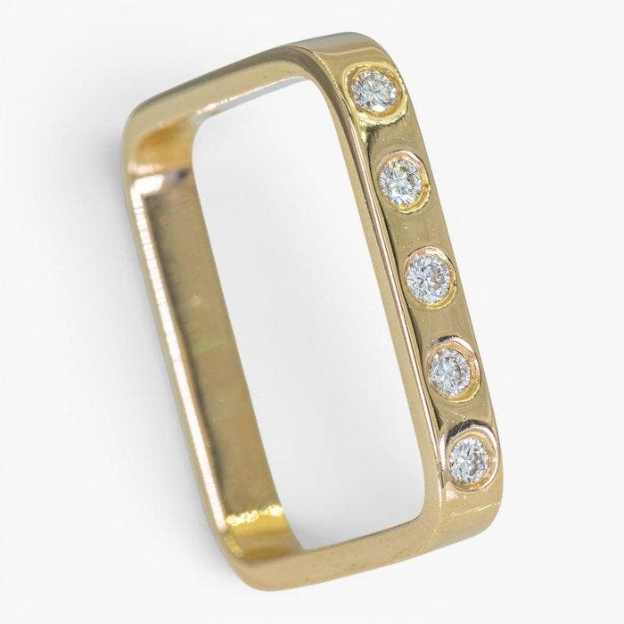 Sans prix de réserve - Bague - 14 carats DRH, Or jaune -, Bijoux, Sacs & Beauté, Bagues