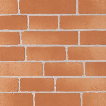 Vloertegel/Wandtegel Mirage Brick Baksteen Oranje 33x33, Keramiek, Nieuw, Ophalen of Verzenden, 20 tot 40 cm