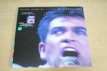 Peter Gabriel - Live in Athens 2LP + 2x Official 2CDs live, Nieuw in verpakking