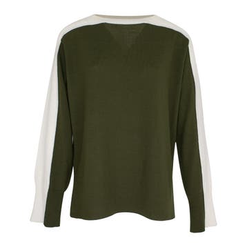 Pennyblack • witte groene wollen trui • M, Kleding | Dames, Truien en Vesten, Maat 38/40 (M), Verzenden, Nieuw, Pennyblack