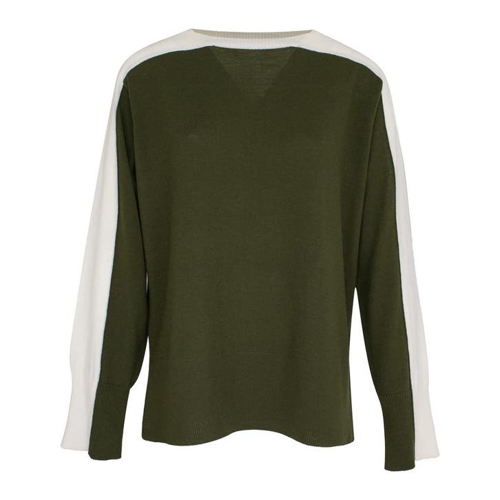 Pennyblack • witte groene wollen trui • M, Kleding | Dames, Truien en Vesten, Groen, Nieuw, Maat 38/40 (M), Verzenden