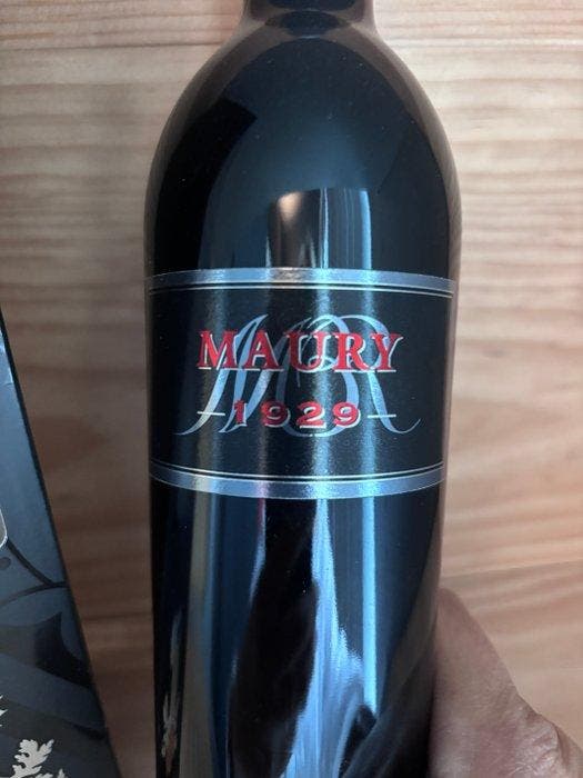 1929 Maury - Roussillon - 1 Fles (0,75 liter), Collections, Vins