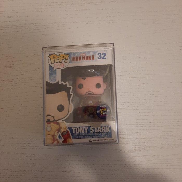 Funko - Funko Pop - Marvel Iron Man 3 Tony Stark SDCC 2013, Antiek en Kunst, Antiek | Speelgoed